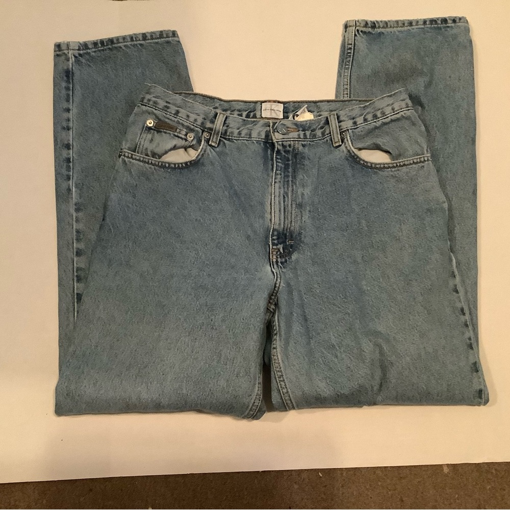 Classic Blue Men's Jeans Size 34 Blue Jeans     1042